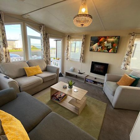 Cosy&Modern Private Seaview Caravan North Seaton Extérieur photo