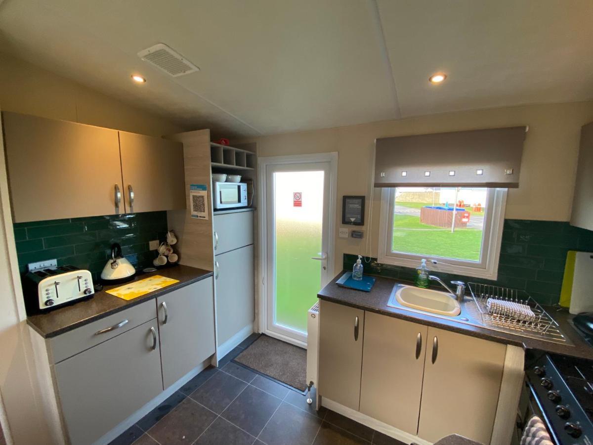 Cosy&Modern Private Seaview Caravan North Seaton Extérieur photo