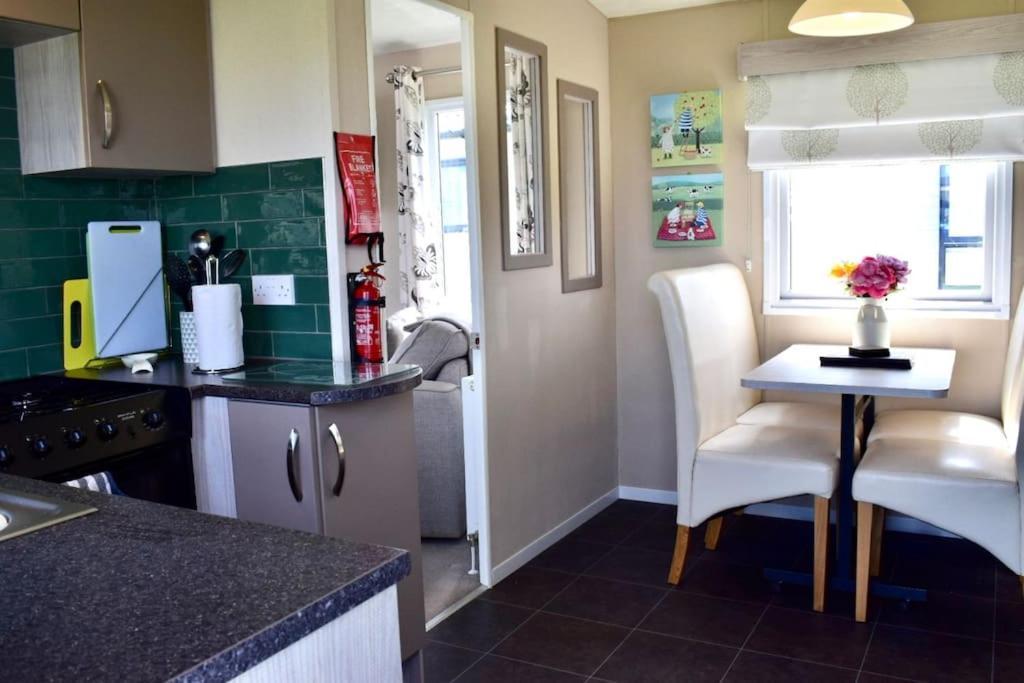 Cosy&Modern Private Seaview Caravan North Seaton Extérieur photo