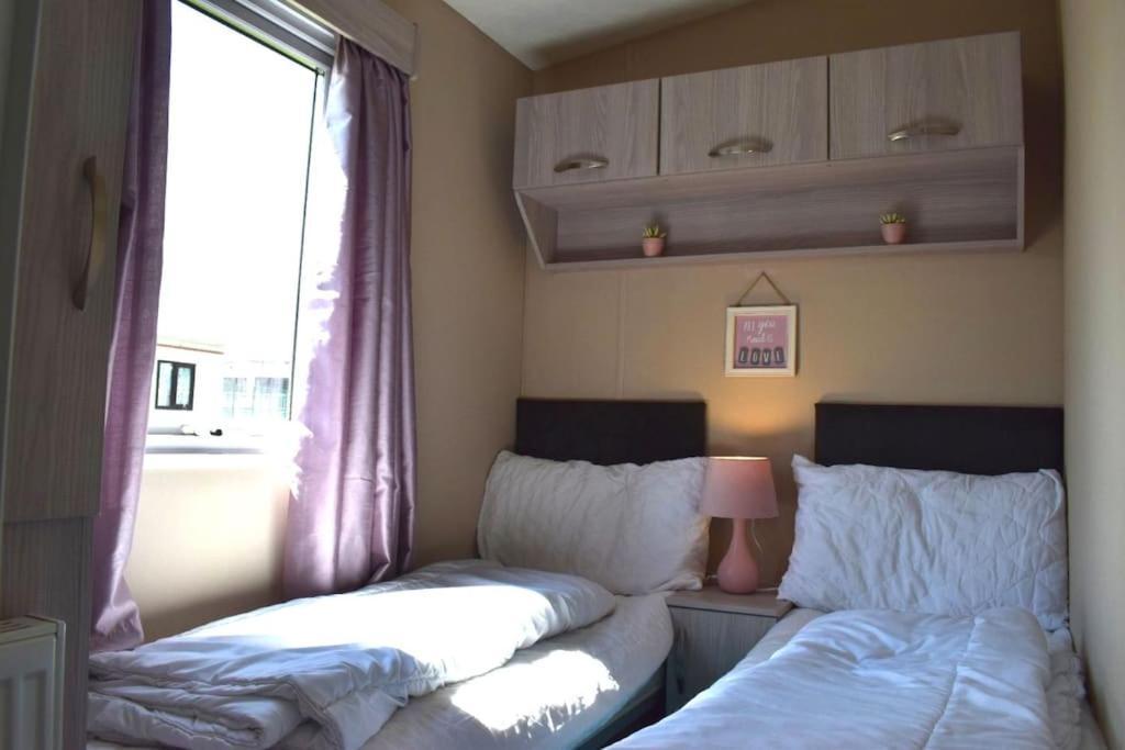 Cosy&Modern Private Seaview Caravan North Seaton Extérieur photo
